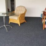 Garage carpet installation using Marine Grade Carpet Garage carpet installation