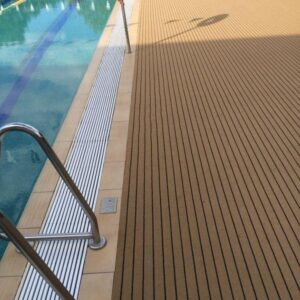 Marine Carpet Teak Around pool side