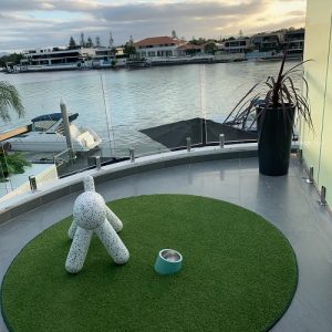 Circle Outdoor Grass Mats From Carpet Capers