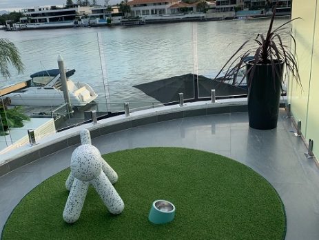 Circle Outdoor Grass Mats From Carpet Capers