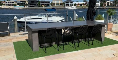 Customers Outdoor Grass Mats From Carpet Capers