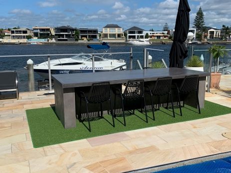 Customers Outdoor Grass Mats From Carpet Capers