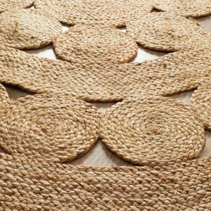 Natural Daisy Jute Rug