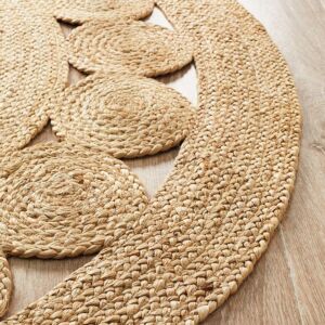 Natural Daisy Jute Rug