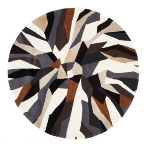 Multi Crossroads Style Wool Rug