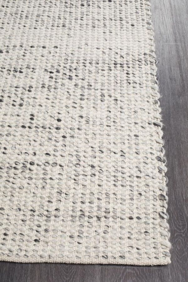 Natural Double Sided | Wool Area Rug | Colour Grey Natural Natural Double Sided | Wool Area Rug | Colour Grey Natural