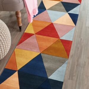 Multi Pure Wool Furniture Rug