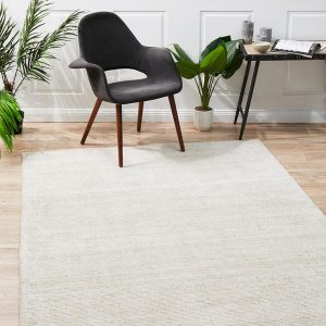 Cloud Ivory Cotton Rayon Rug