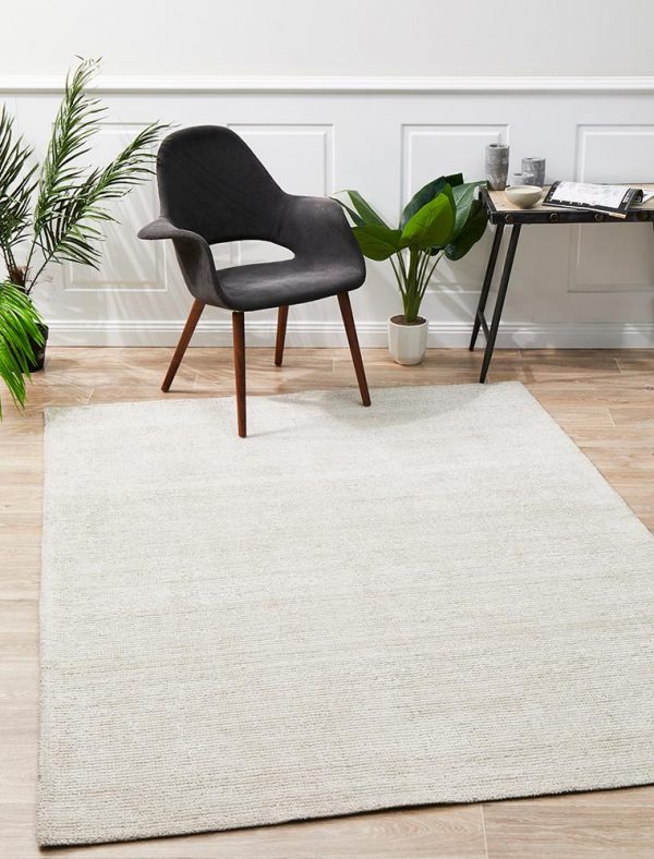 Cloud Ivory Cotton Rayon Rug Cloud Ivory Cotton Rayon Rug