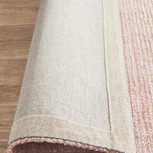 Cloud Rose Cotton Rayon Rug