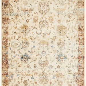 Ivory Tuskany Designer Rug