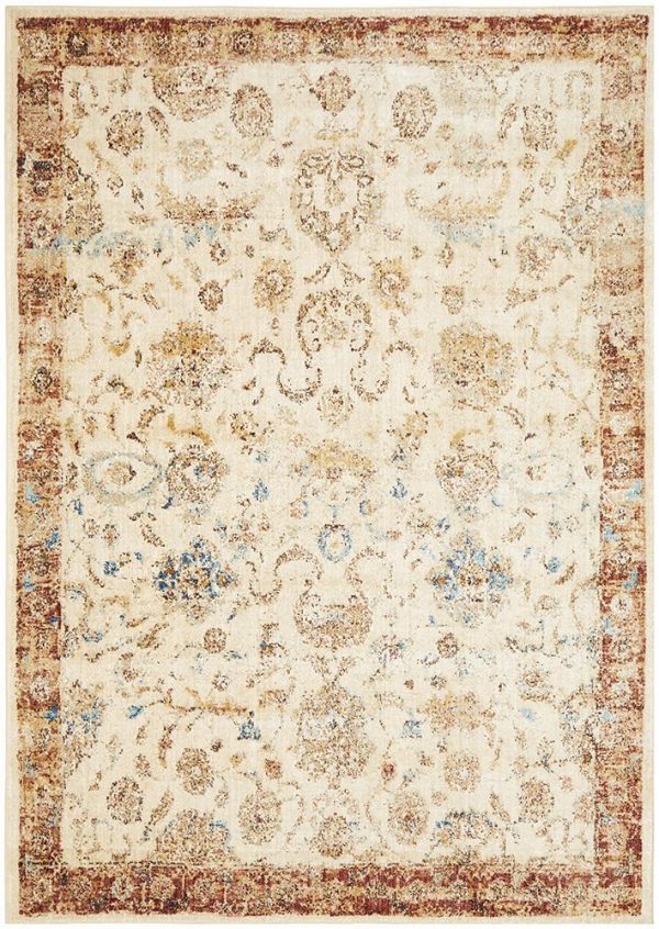 Ivory Tuskany Designer Rug