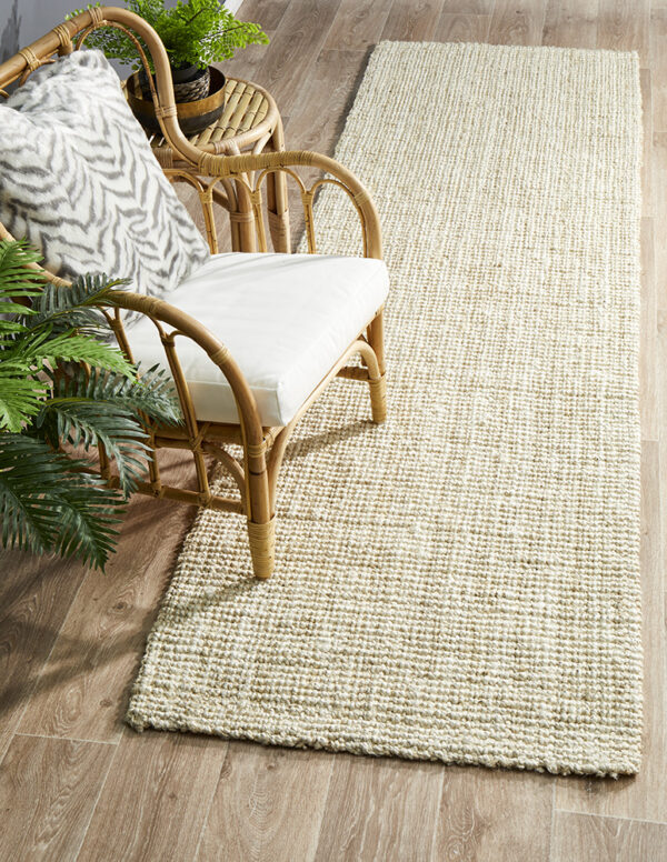 Chunky Natural Fibre Barker Rug Hallway Runner