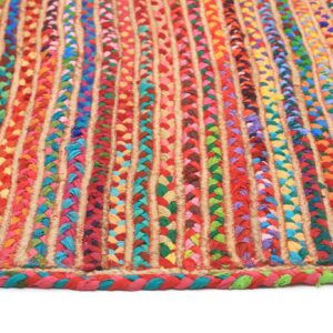 Expo Jute | Cotton Rug Side Profile