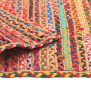 Expo Jute | Cotton Rug Double-Side Profile
