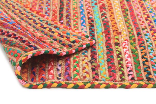 Expo Jute | Cotton Rug Double-Side Profile