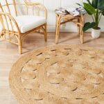Natural Daisy Jute Rug