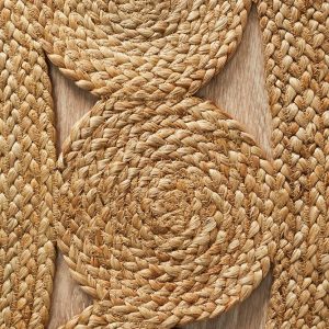 Natural Daisy Jute Rug