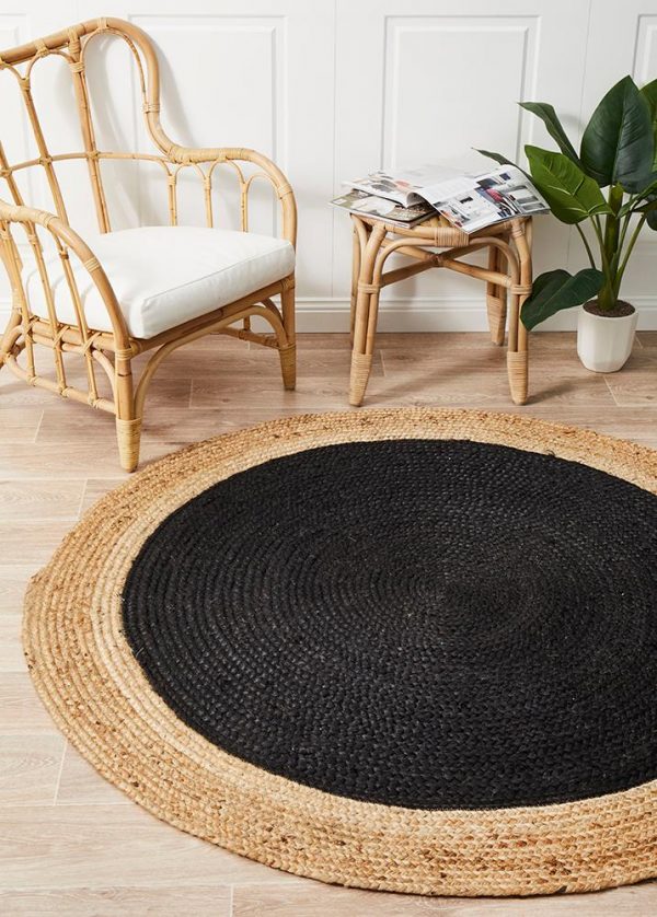 Round Jute Rug