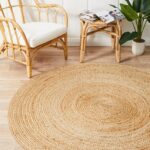 Round Natural Fibre Rug