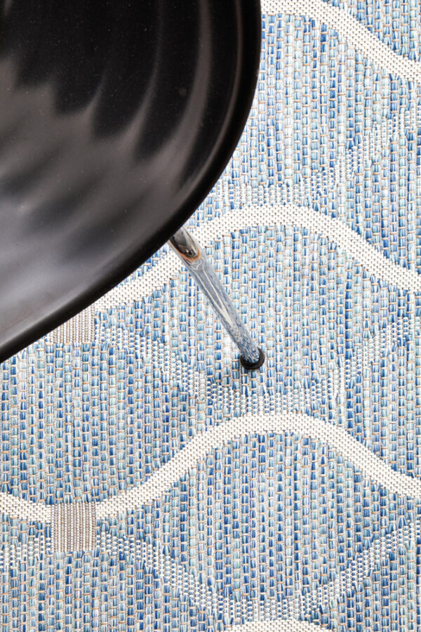 Alfresco Dining Outdoor Rug Close Up Photo
