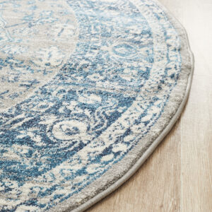 Area Rug side of round rug