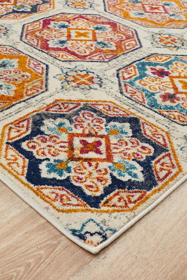 Babylon Rug Carpet Capers Bursting with colour Easy to clean