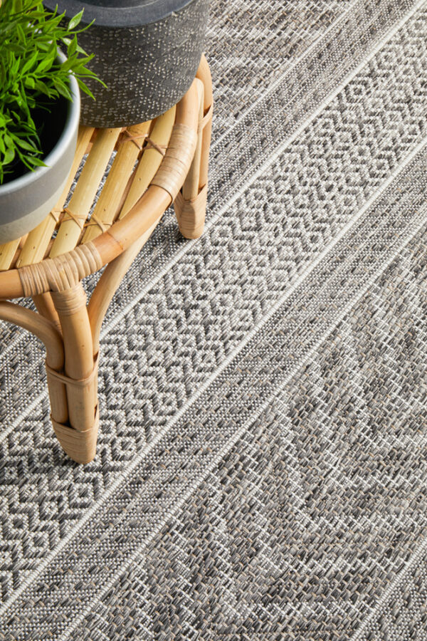Balcony Indoor Outdoor Rug Close Up Photo