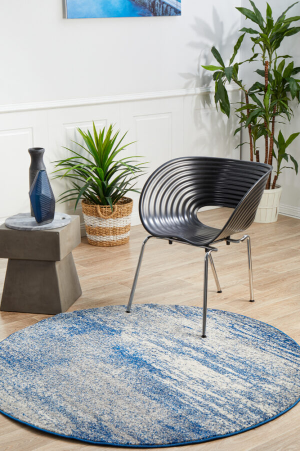 Blue Rugs Circle Rug