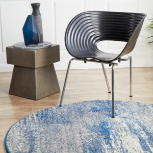 Blue Rugs Round Rug