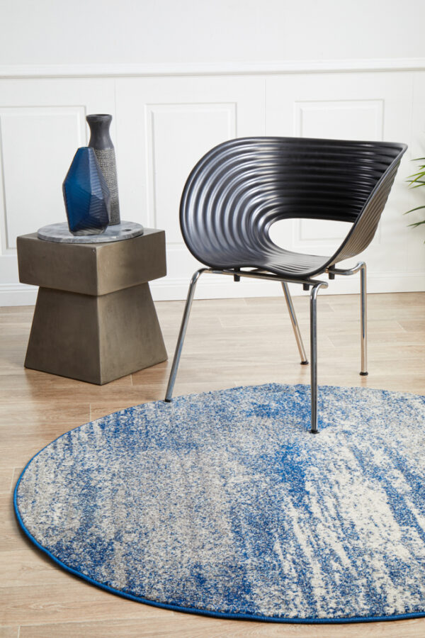 Blue Rugs Round Rug