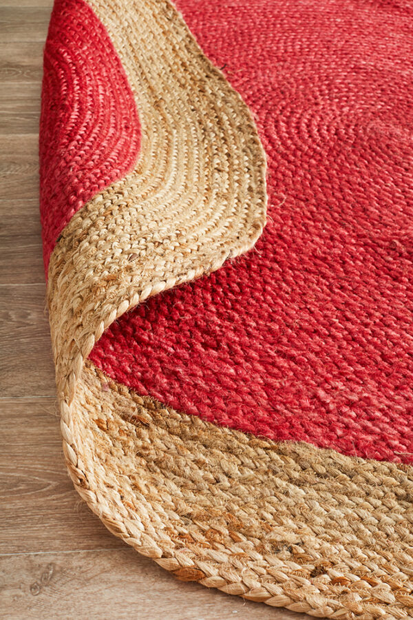 Circle Natural Fibre Rug
