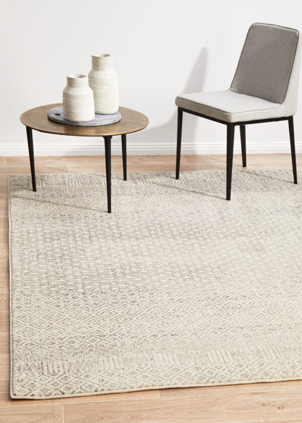Diamond Grey Transitional Rug Diamond Grey Transitional Rug