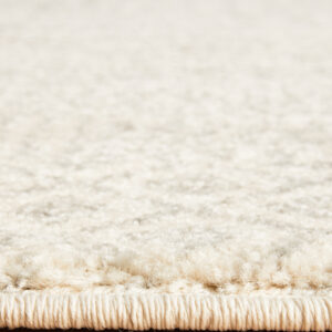 Diamond Grey Transitional Rug overlocking