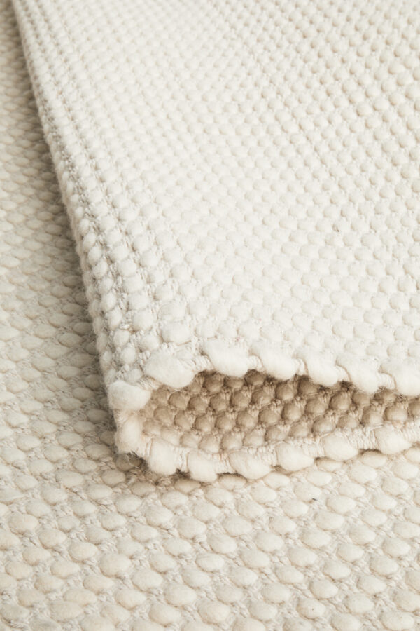 Double-Sided Wool Area Rug Backing Profile