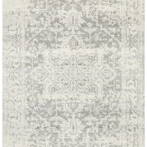 Dream White Silver Rug
