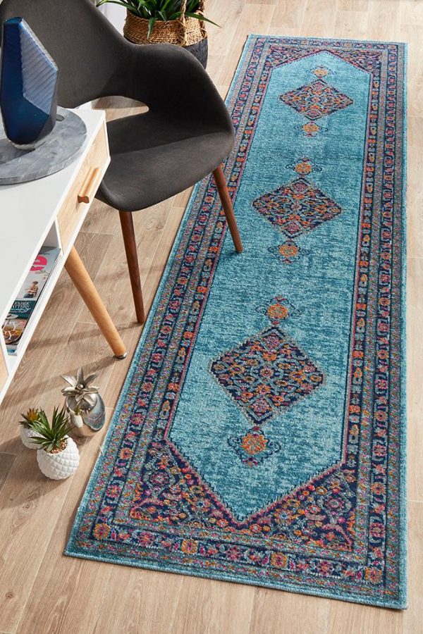 Diamond Blue Rug