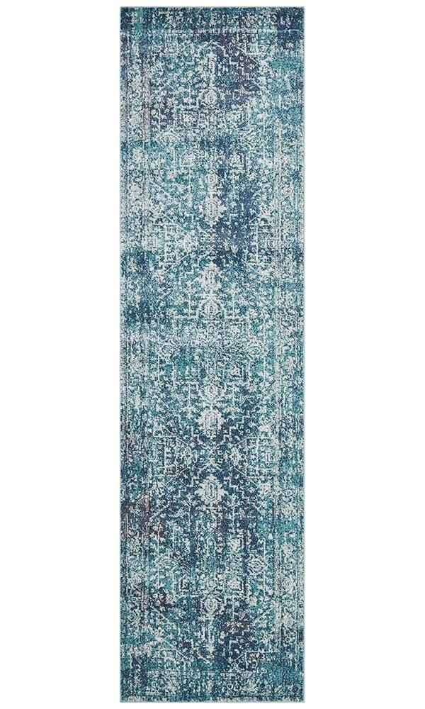 Faded Blue Area Rug Carpet Capers Modern And Traditional Patterns