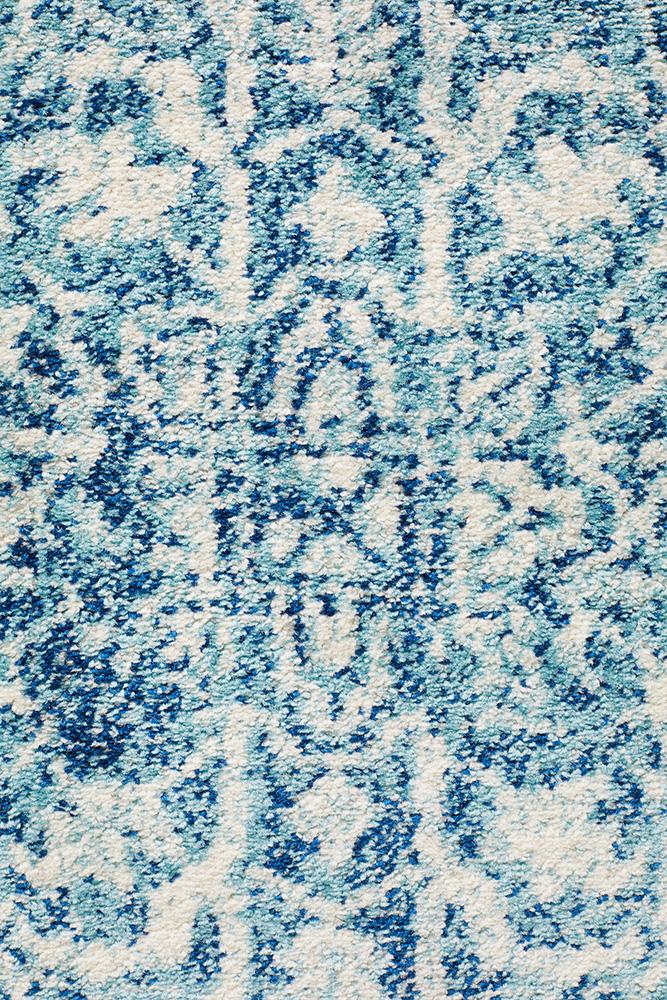 Faded Blue Area Rug Carpet Capers Modern And Traditional Patterns