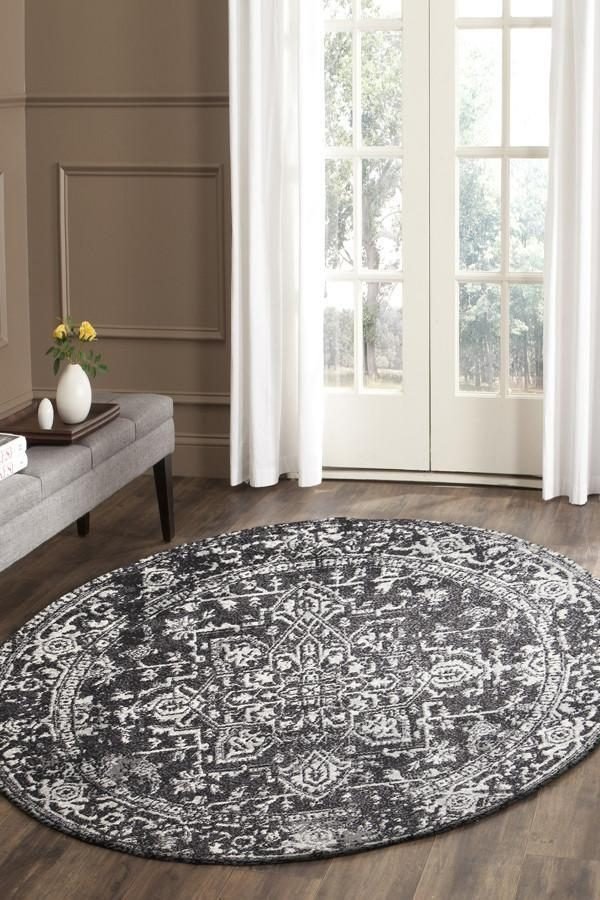 Faded Charcoal Rug