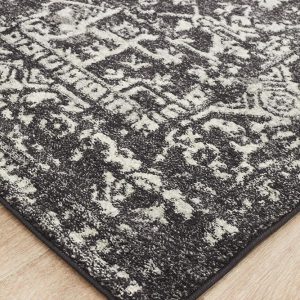 Faded Charcoal Rug