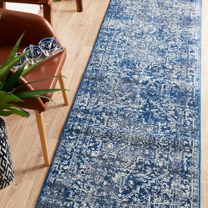 Contrast Navy Rug