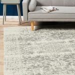 Dream White Silver Rug