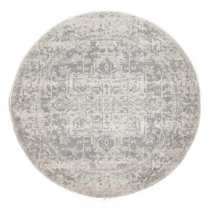 Dream White Silver Rug