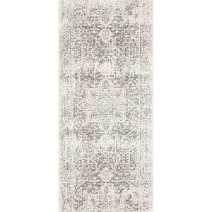 White Silver Rug