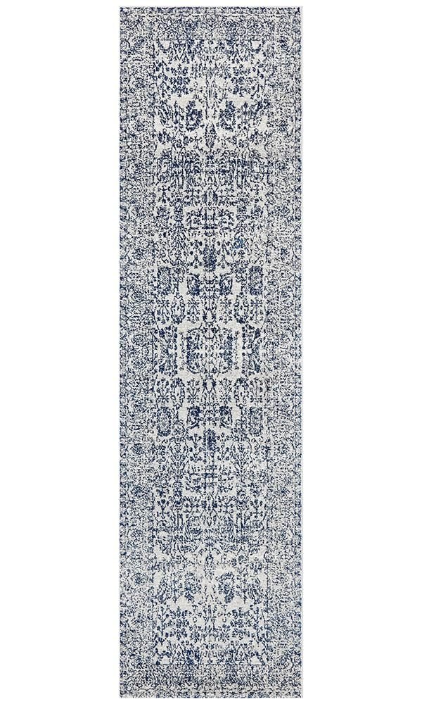 Frost Blue Faded Rug
