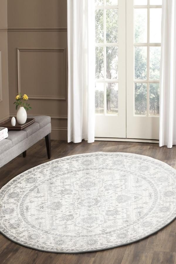 Winter White Transitional Rug