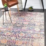 Faded Flower Rug Rectangle