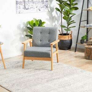 Faded Silver Grey Rug sitting area