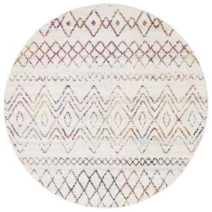 Floor Area Rug round full view